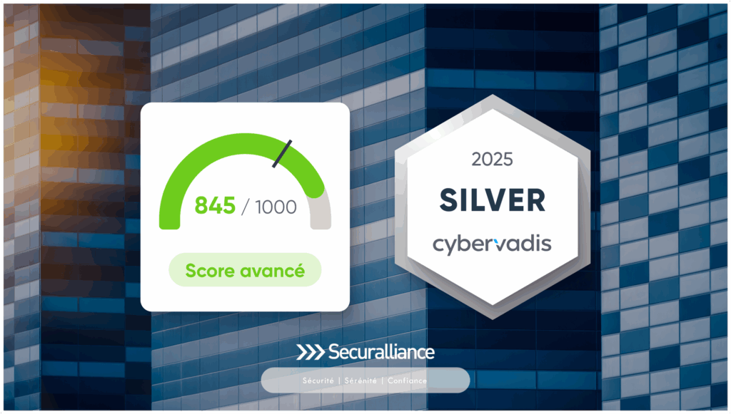 Securalliance - Securalliance obtient le niveau “Avancé – Silver” lors de son évaluation CyberVadis 2025