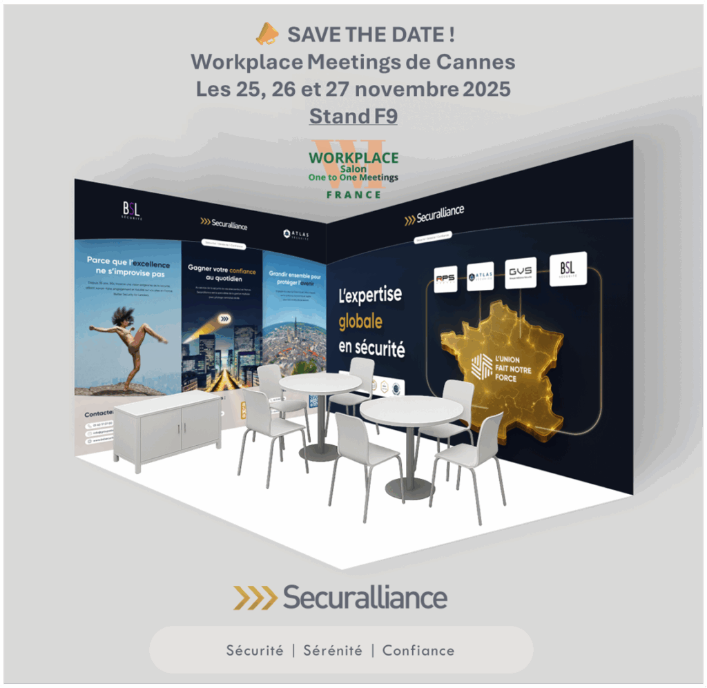Securalliance - Workplace Meetings Cannes du 25 au 27/11/2025 : save the date !