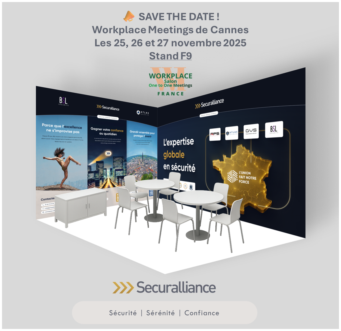 Securalliance - Workplace Meetings Cannes du 25 au 27/11/2025 : save the date !
